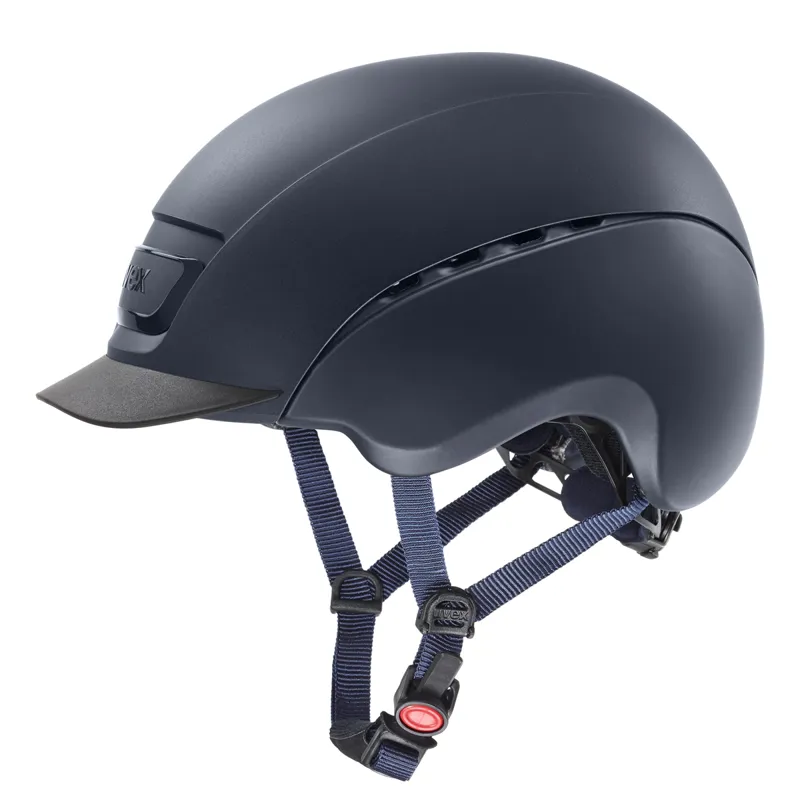 Uvex Elexxion Plus Riding Hat - Navy Mat
